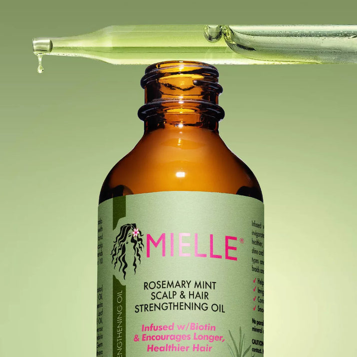 Mielle Organics Rosemary Mint Scalp & Strengthening Hair Oil - 2 Fl Oz