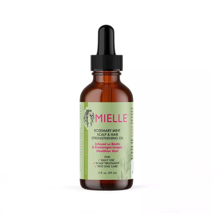 Mielle Organics Rosemary Mint Scalp & Strengthening Hair Oil - 2 Fl Oz